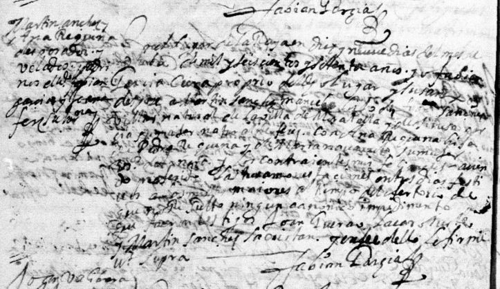 martin sanchez y ana requena la raya 1670