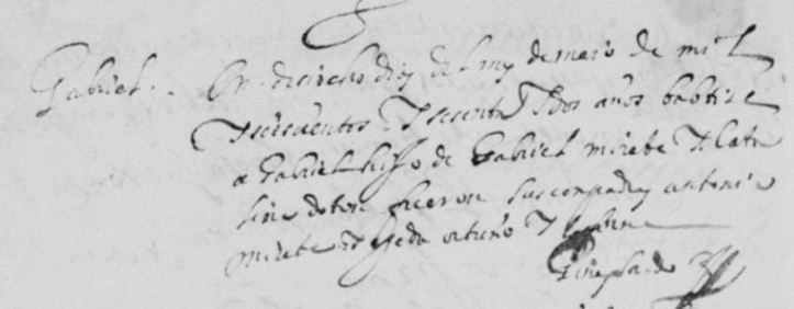 nacimiento gabriel mirete