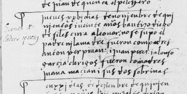 no se supo el padre ni la madre